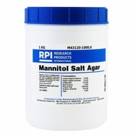RPI Mannitol Salt Agar, 1 KG M43120-1000.0